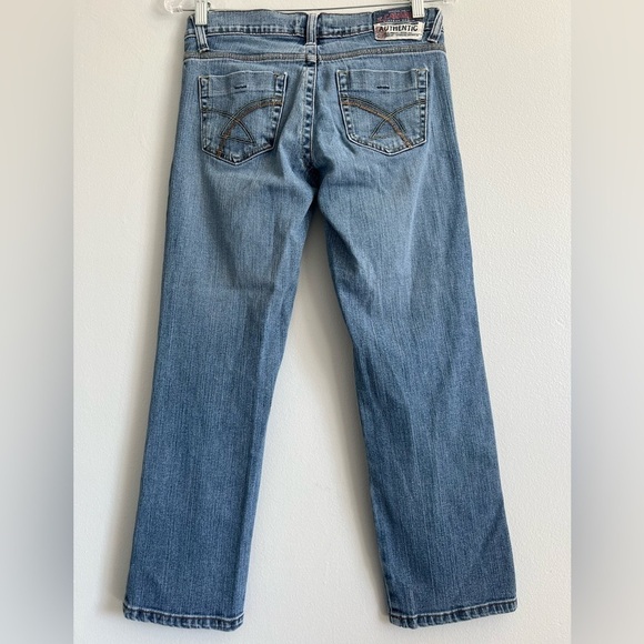 VINTAGE Y2K Z. CAVARICCI Women's Denim Low Rise Jean Size 3 Straight Jeans - Picture 2 of 4